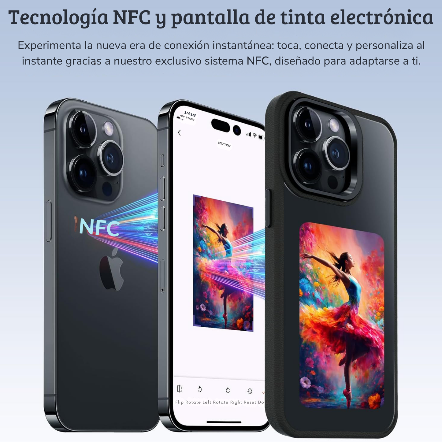Funda Inteligente con sistema NFC