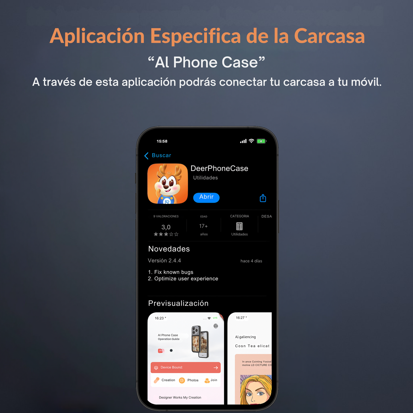 Funda Inteligente con Sistema-NFC