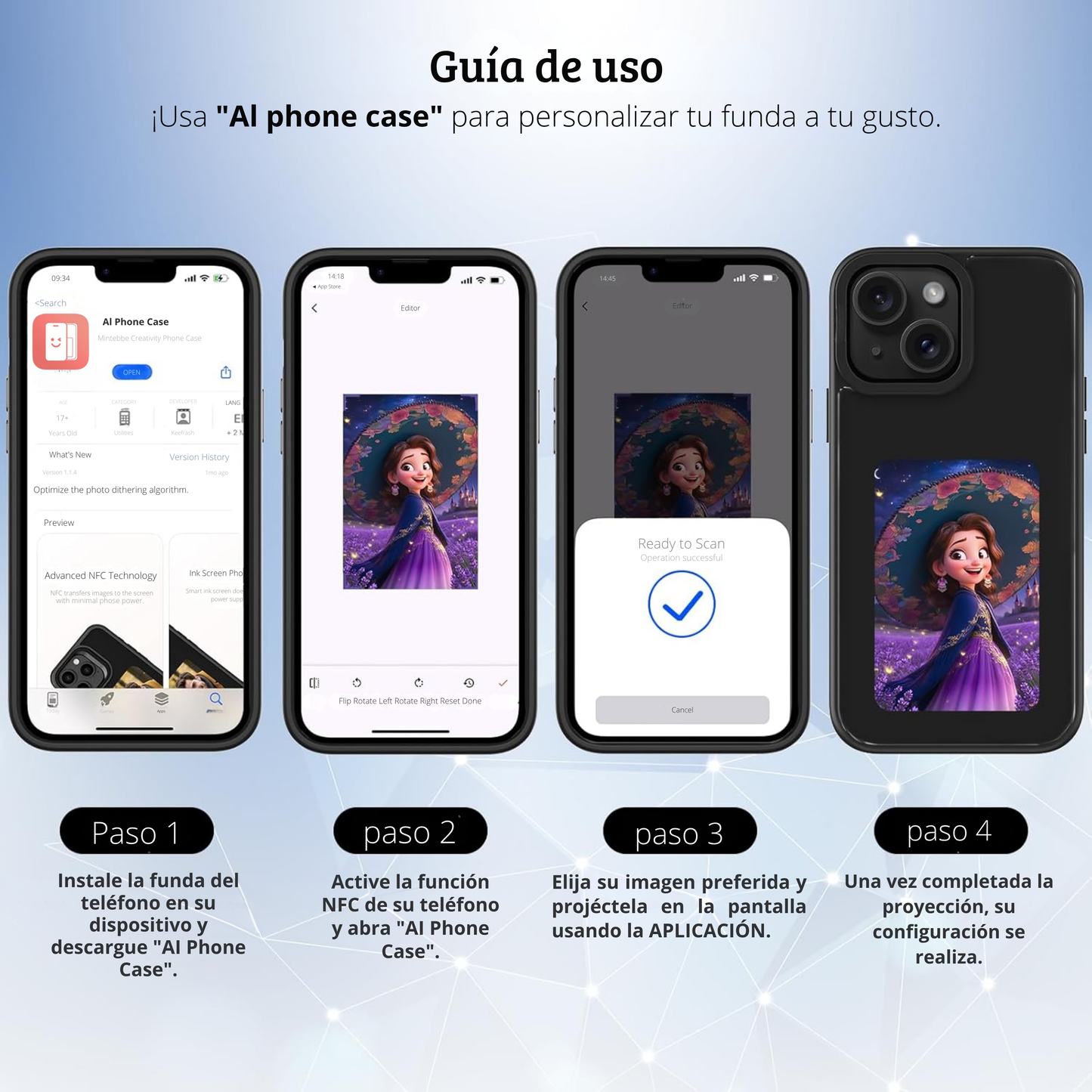 Funda Inteligente con sistema NFC